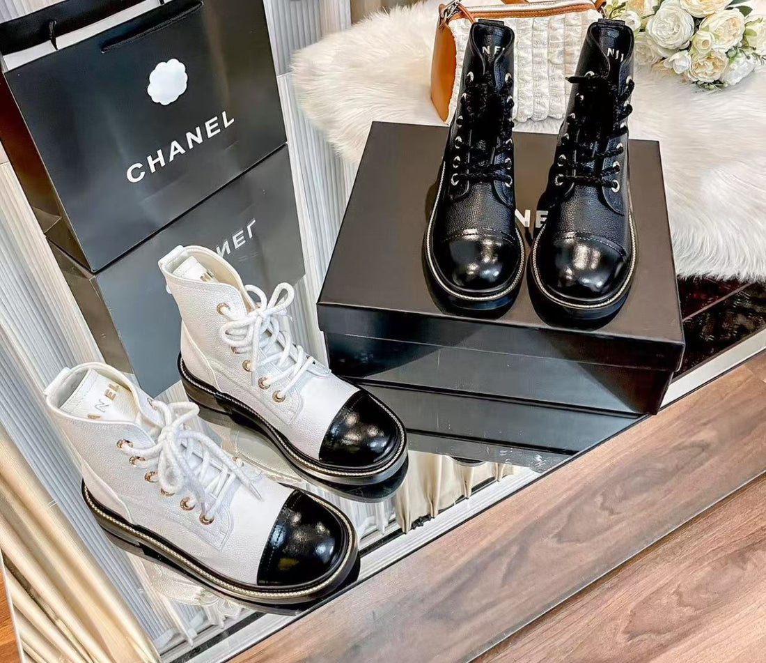 Chanel woman boots