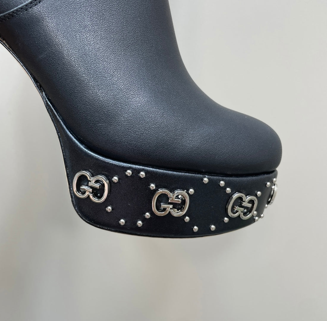 New leather Gucci woman Boots