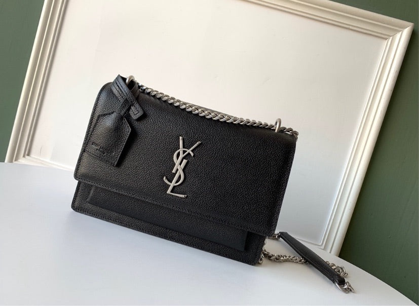 YSL leather woman handbag