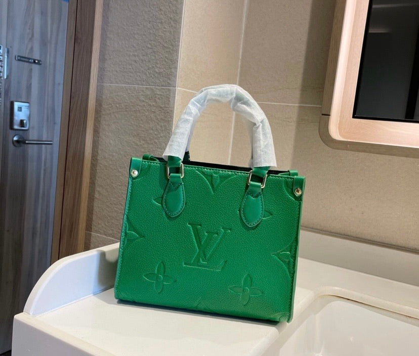 Leather LV woman handbag