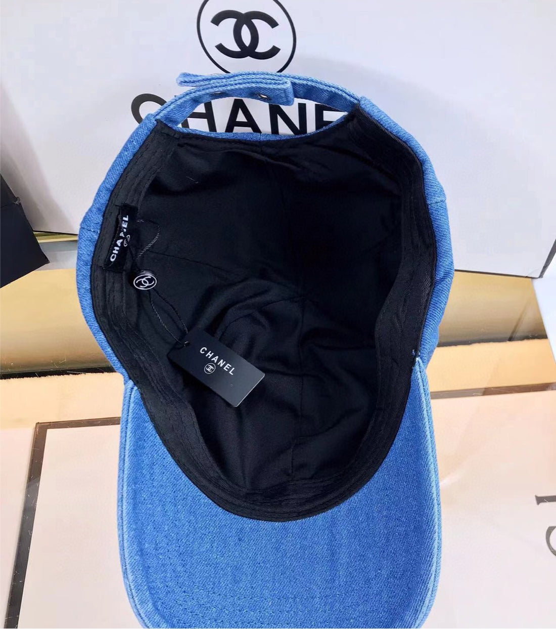 Woman Chanel hat
