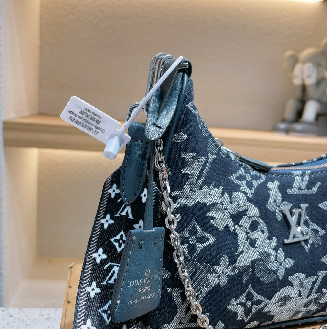 Brand new LV woman denim material handbag
