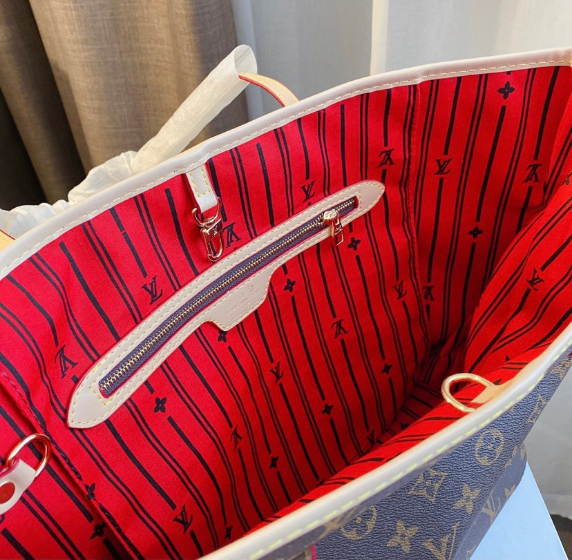 SALE ! 🚨LV neverfill handbag 4 piece set