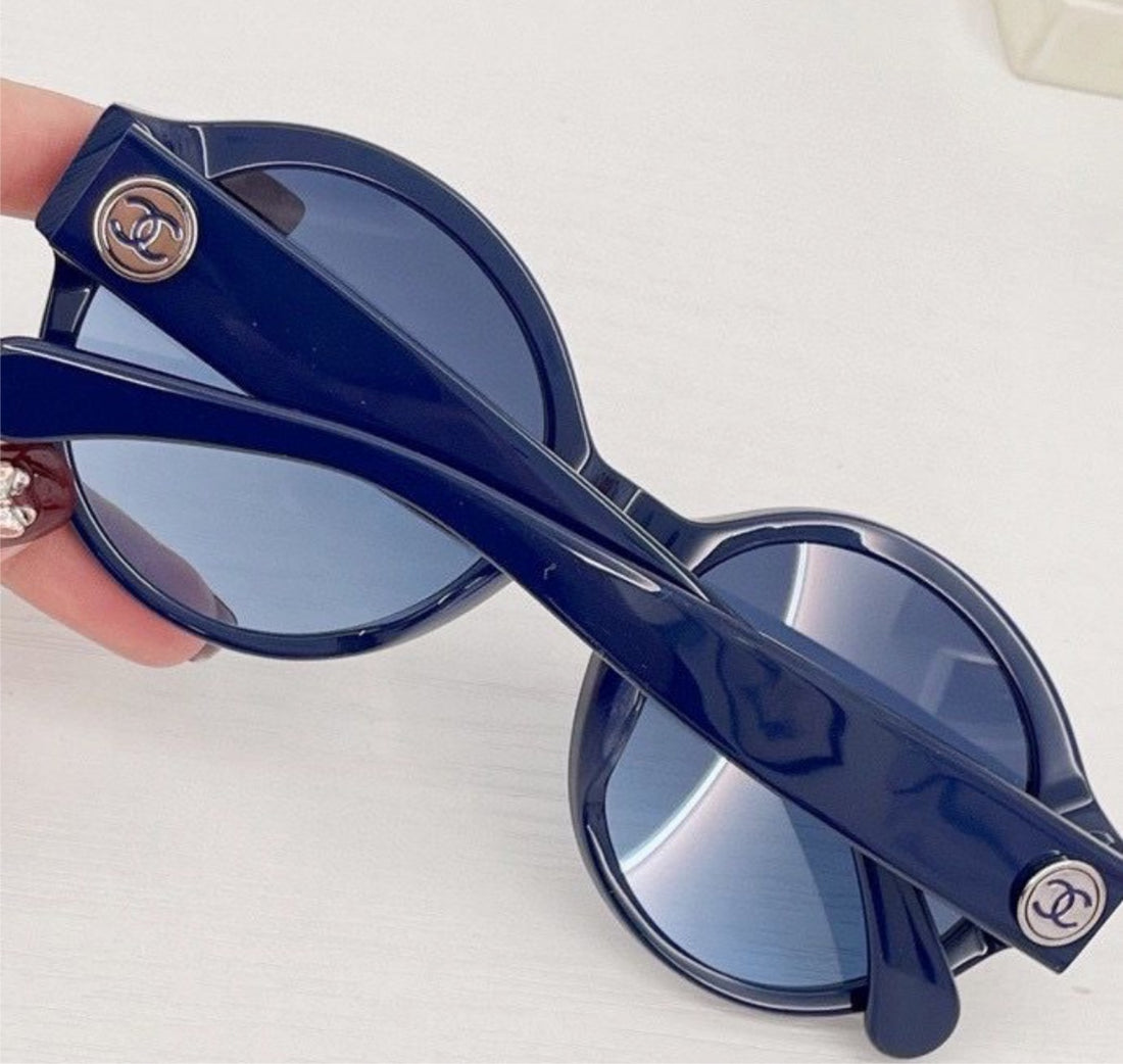 Chanel circle shape sunglasses