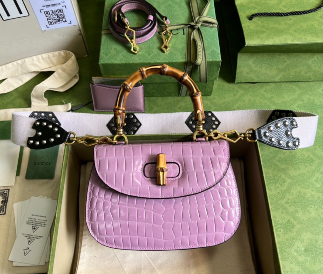 Gucci purple woman shoulder handbag