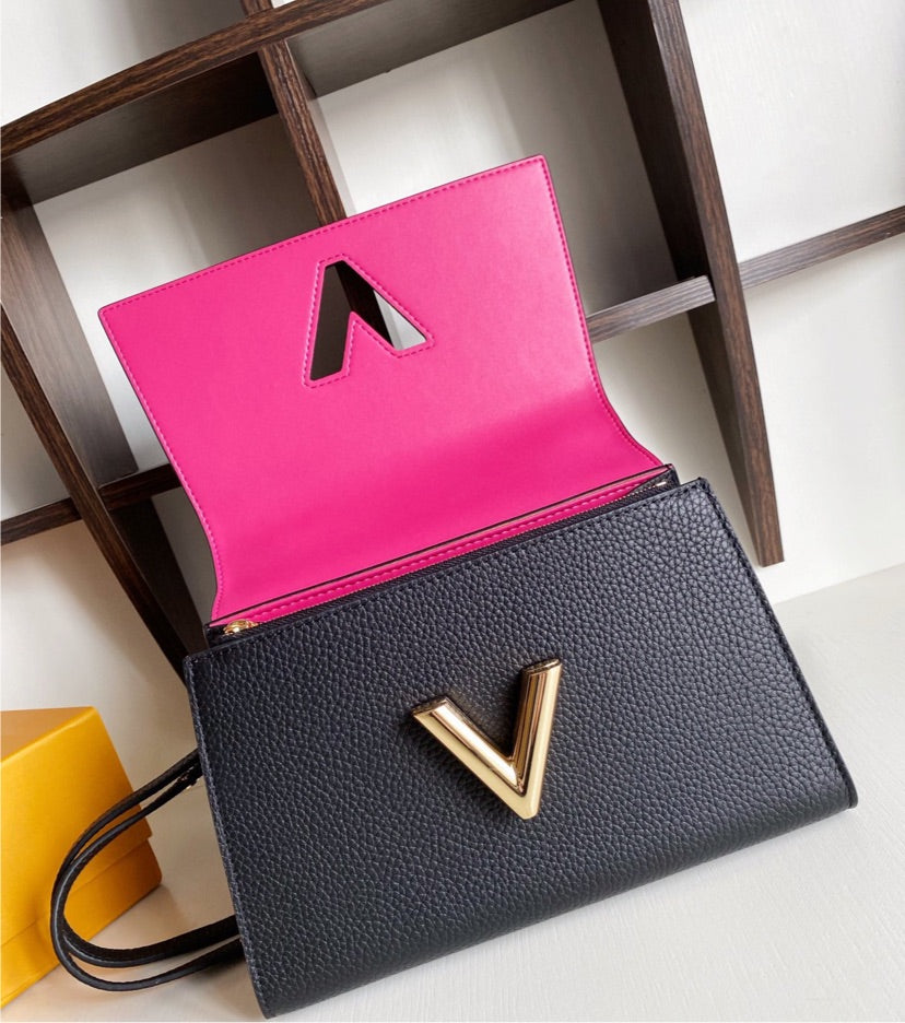 Leather LV woman handbag