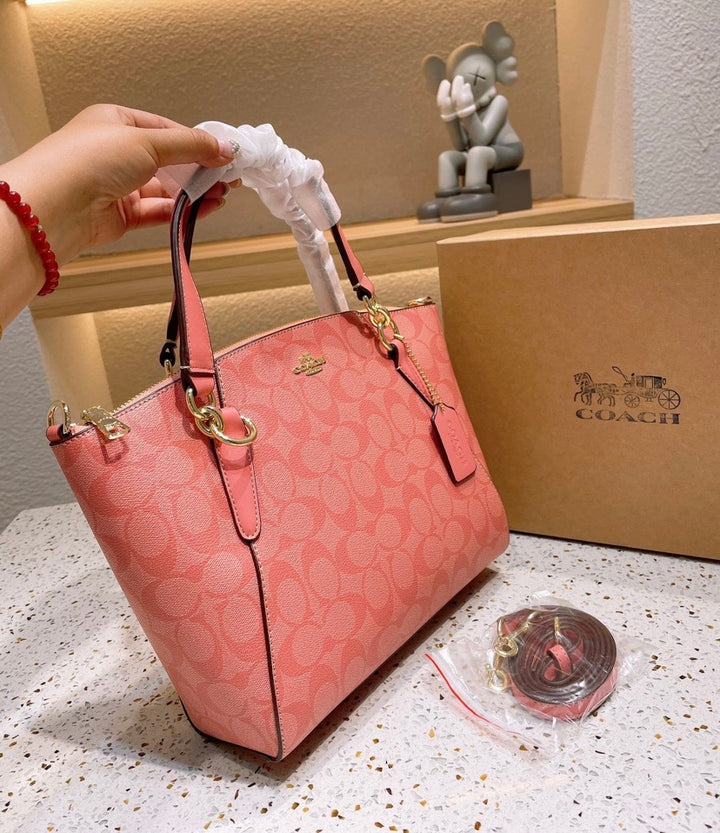 Coach leather woman handbag