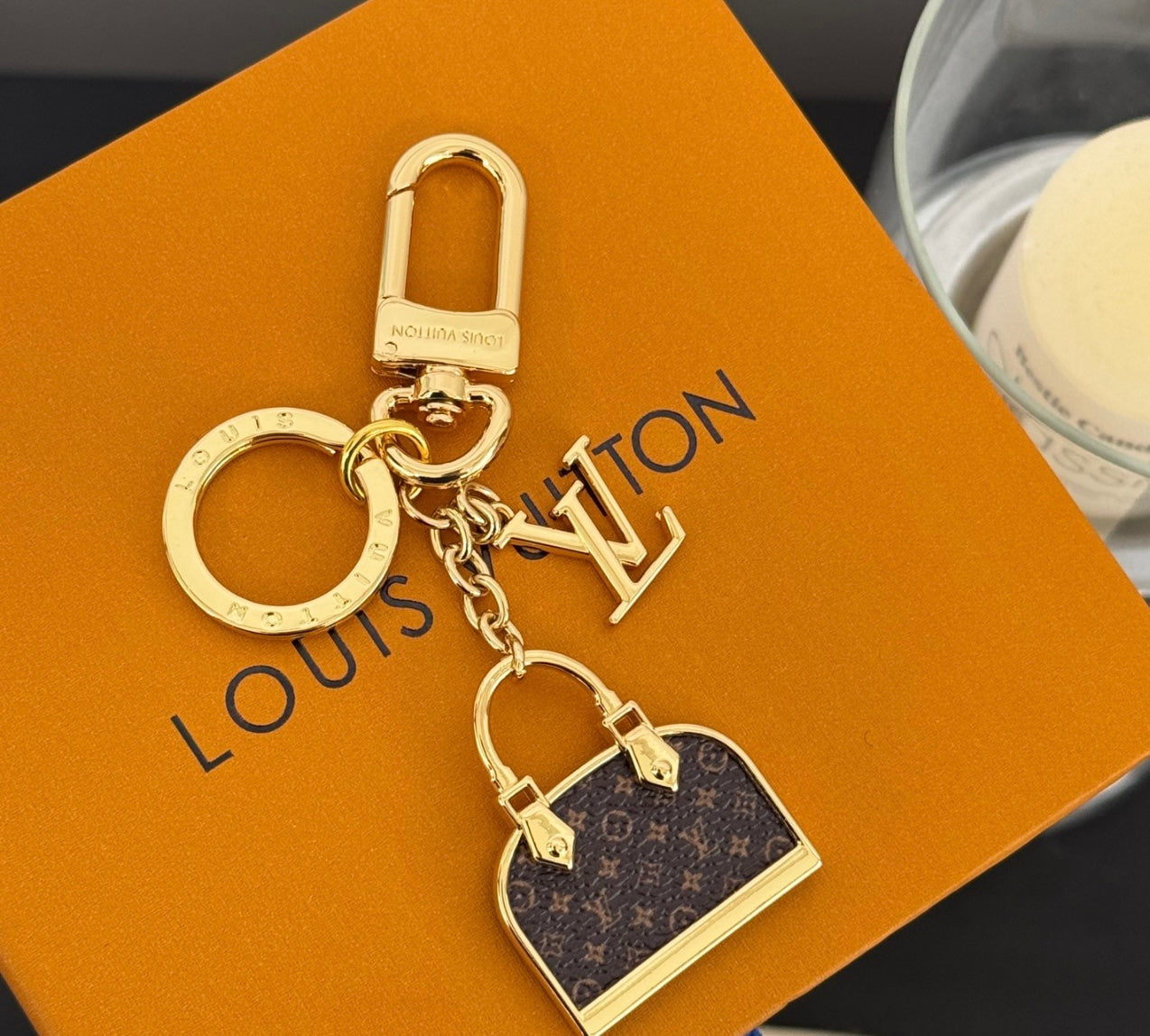 LV keychain / bag chain