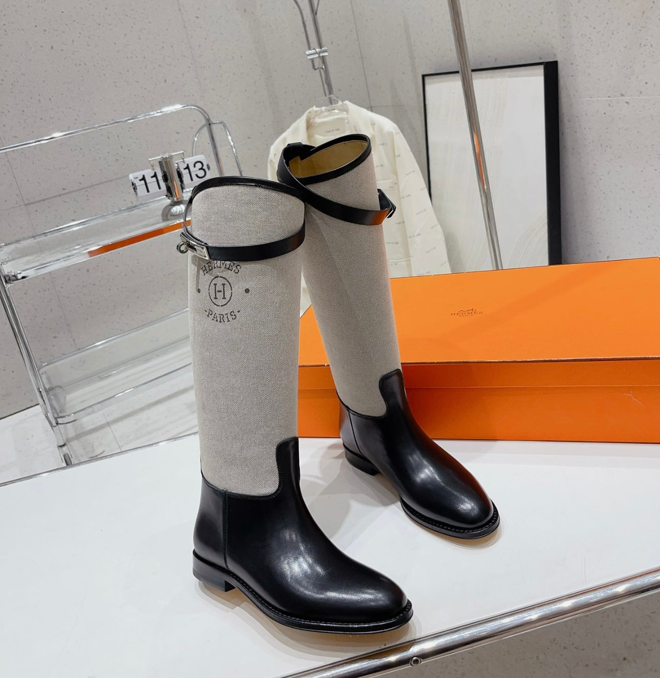 2025 new Hermes woman Boots