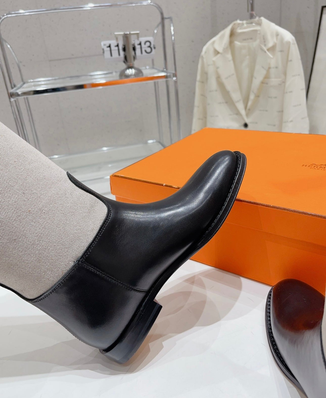 2025 new Hermes woman Boots