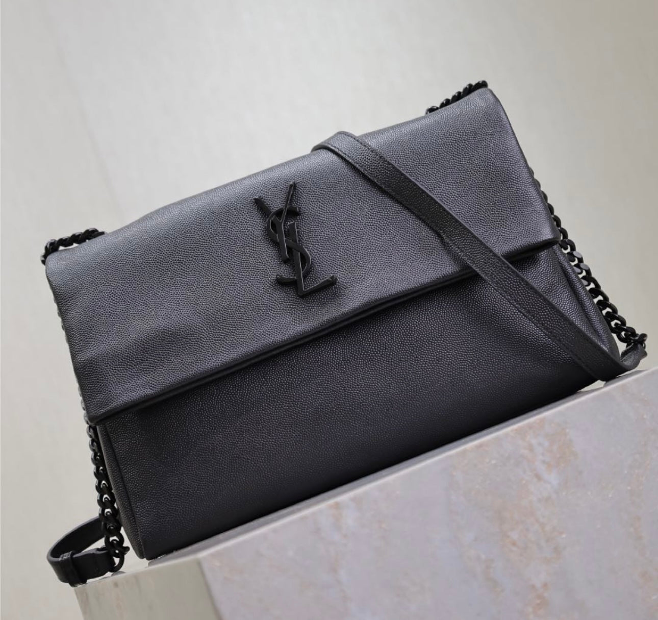 Black West Hollywood YSL shoulder bag