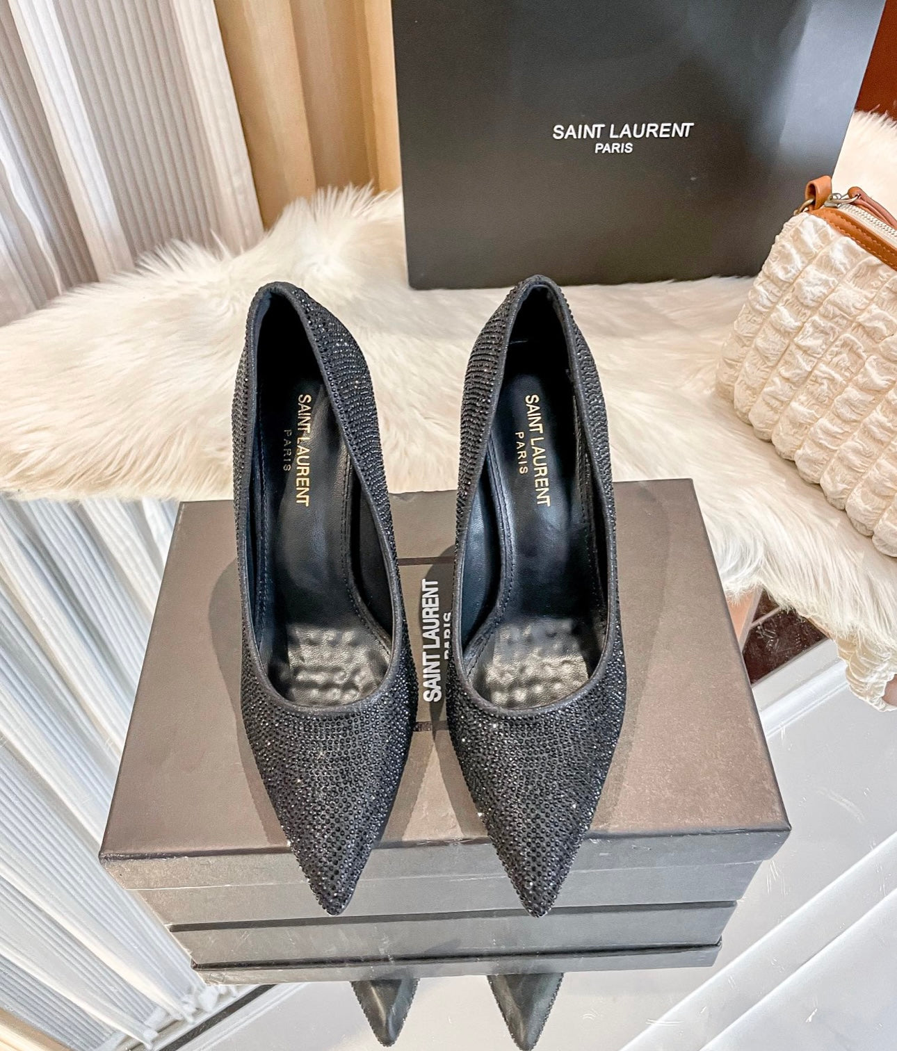 New saint Laurent woman Luxury heels