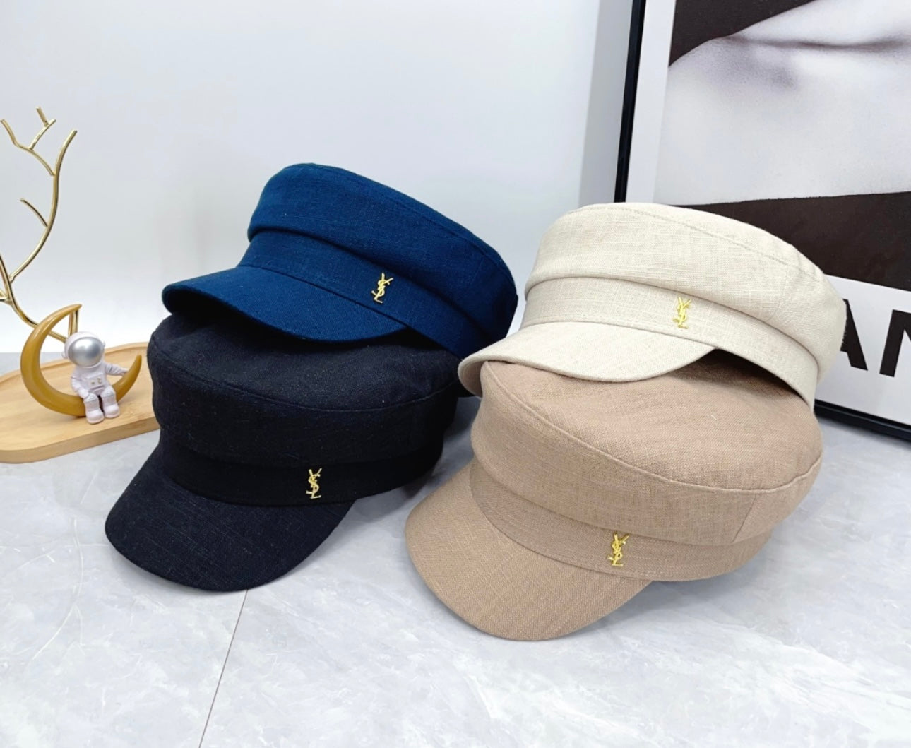 YSL woman hats
