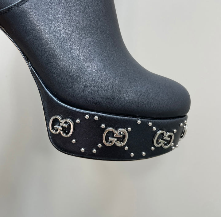 New leather Gucci woman Boots