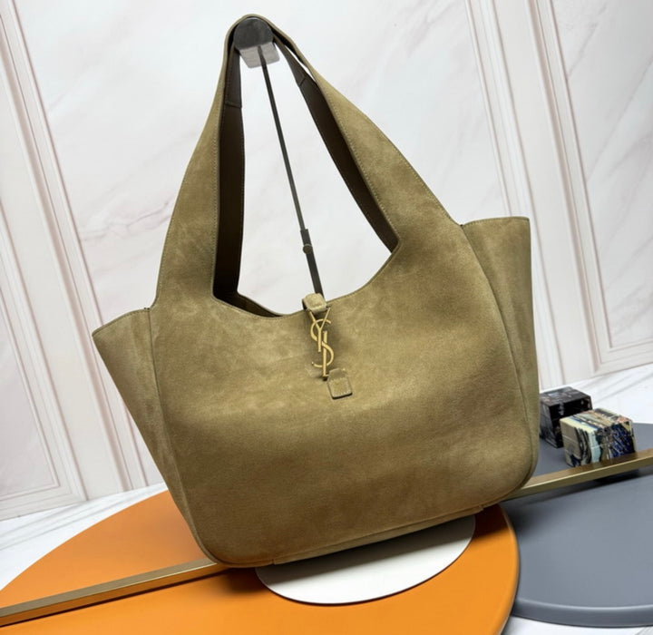 YSL woman suede handbag