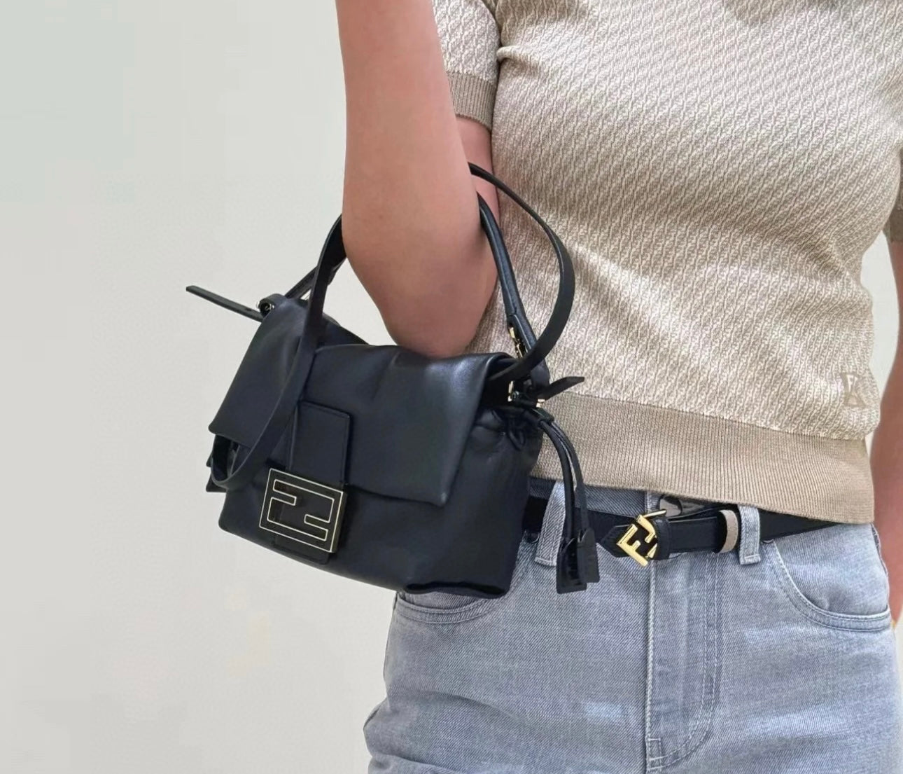 Soft Leather New Fendi woman Bag