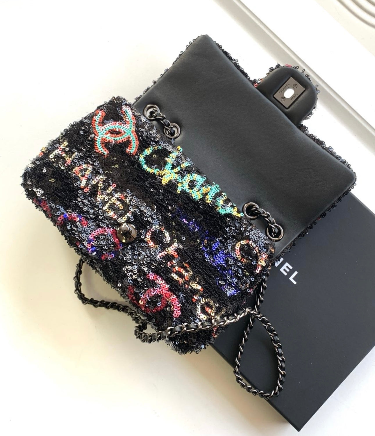 Woman Chanel handbag