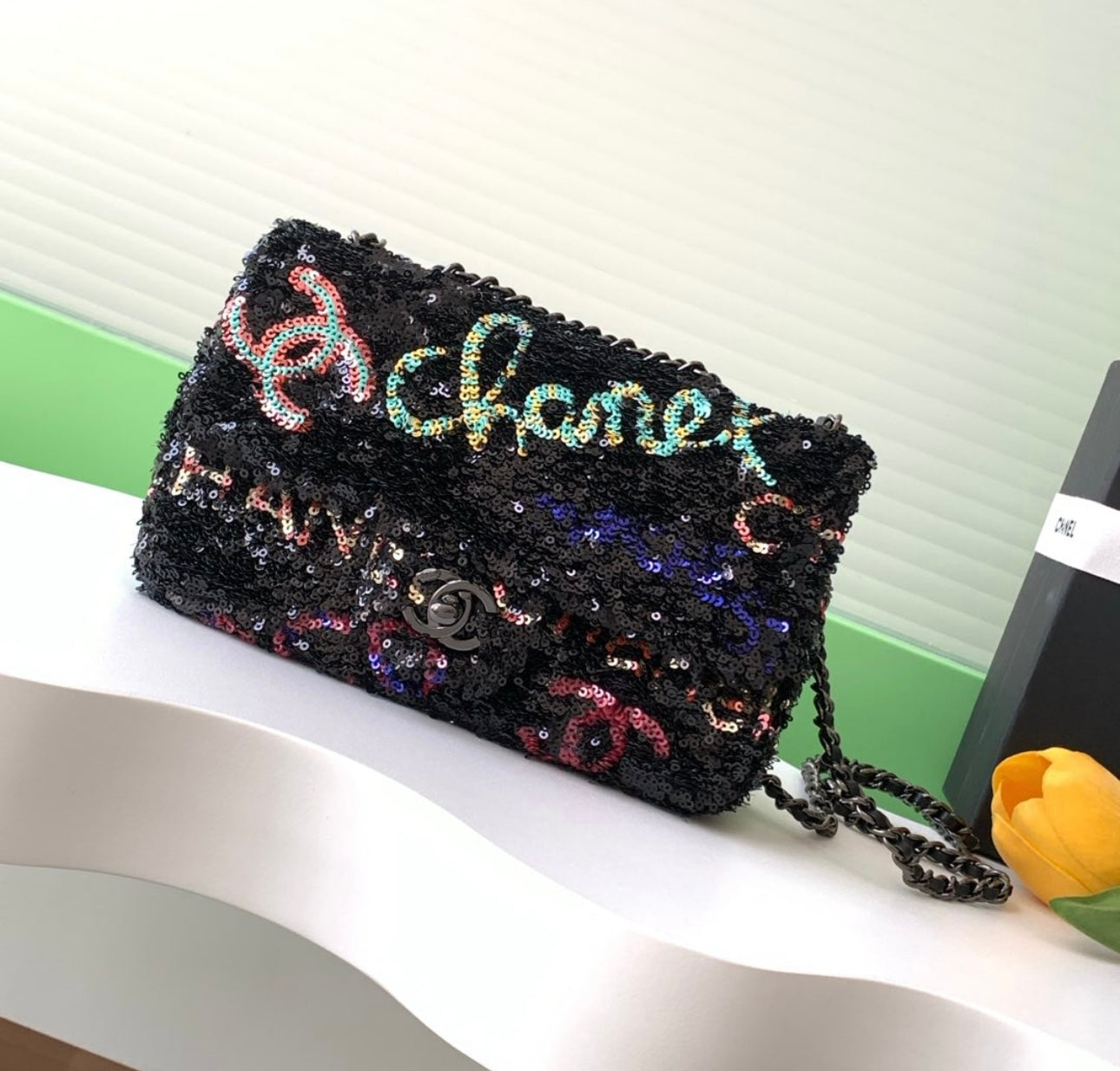 Woman Chanel handbag