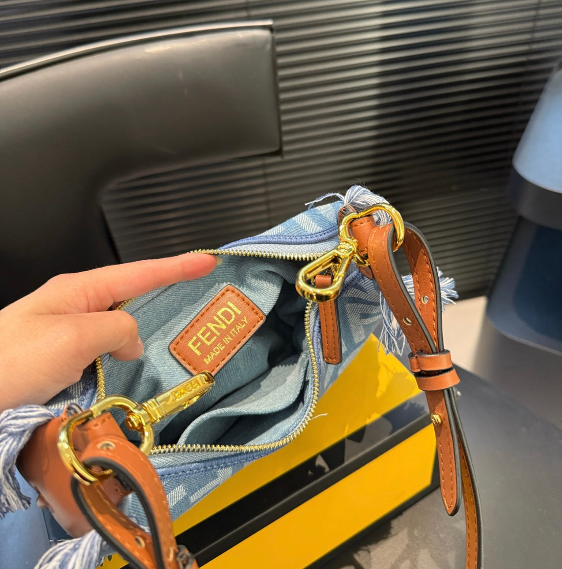 Fendi Handbag with fringes