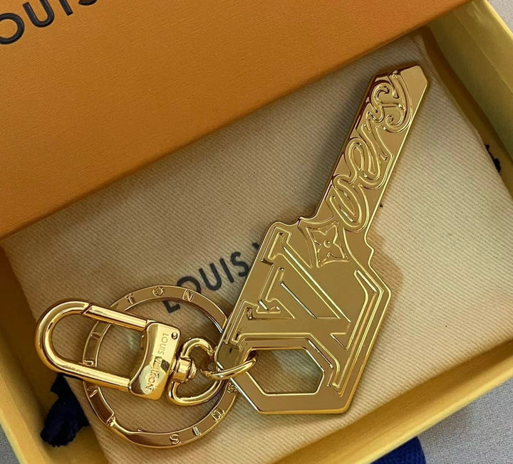 Gold LV key