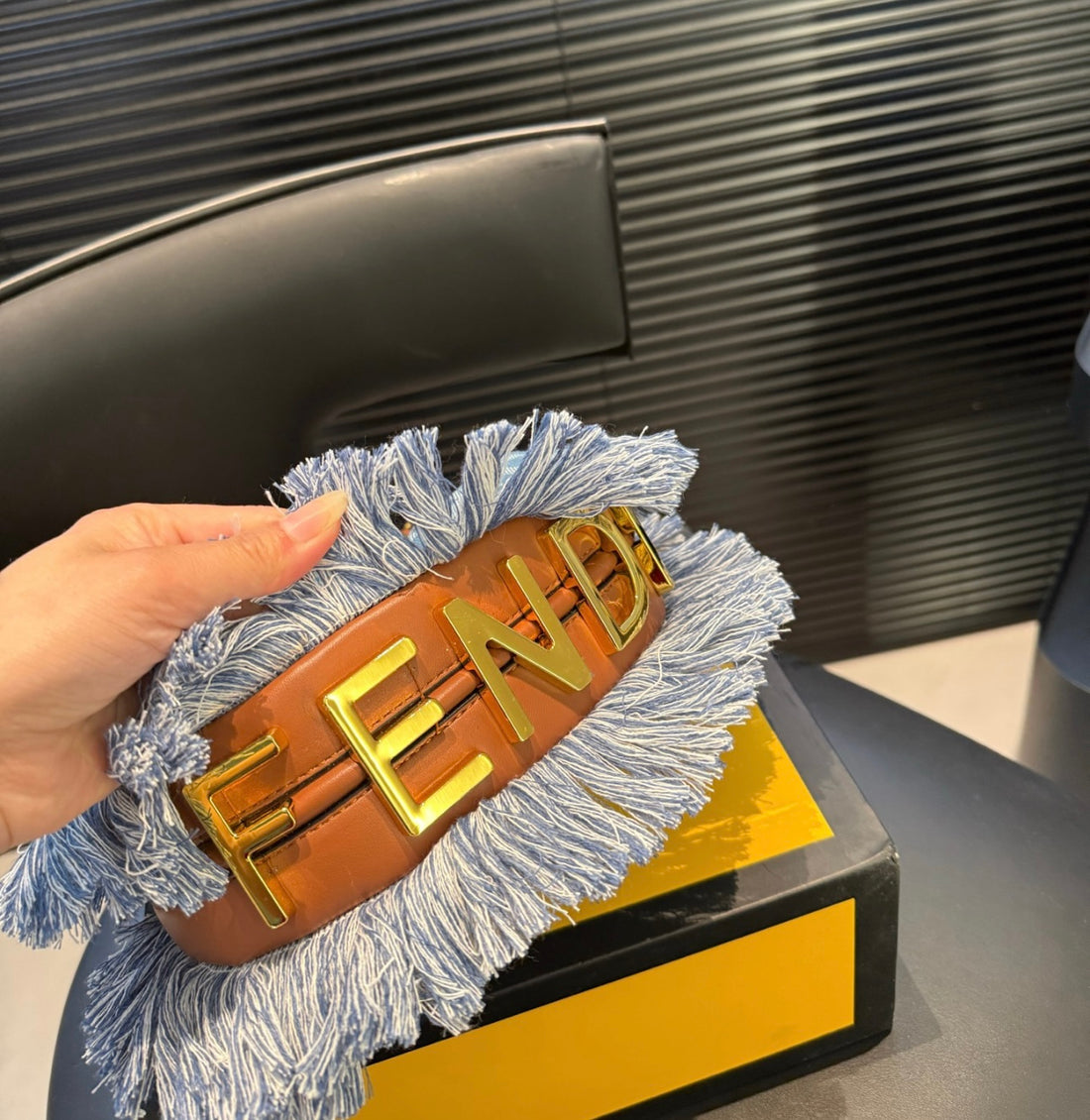 Fendi Handbag with fringes