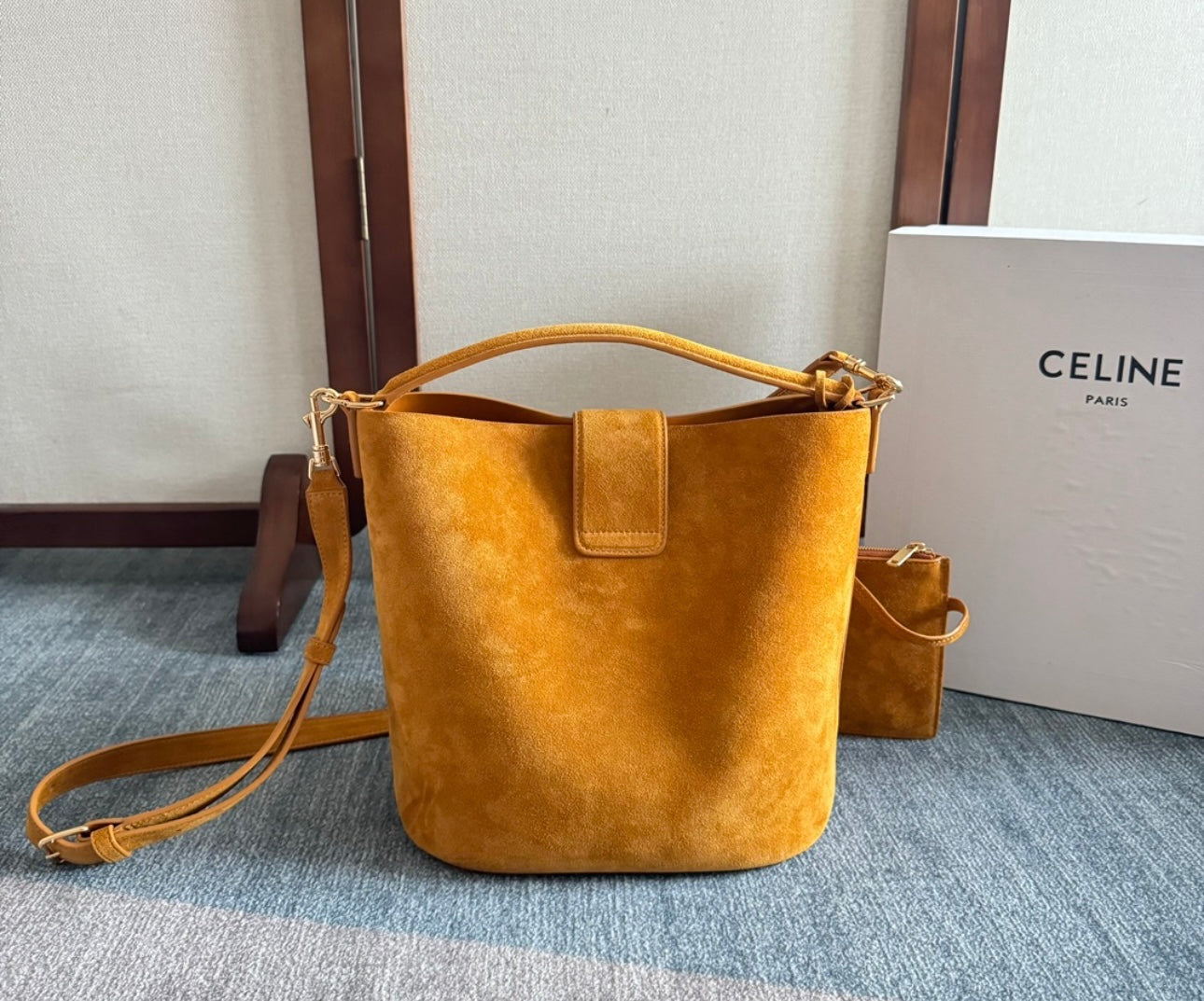 New Celine suede woman Handbag