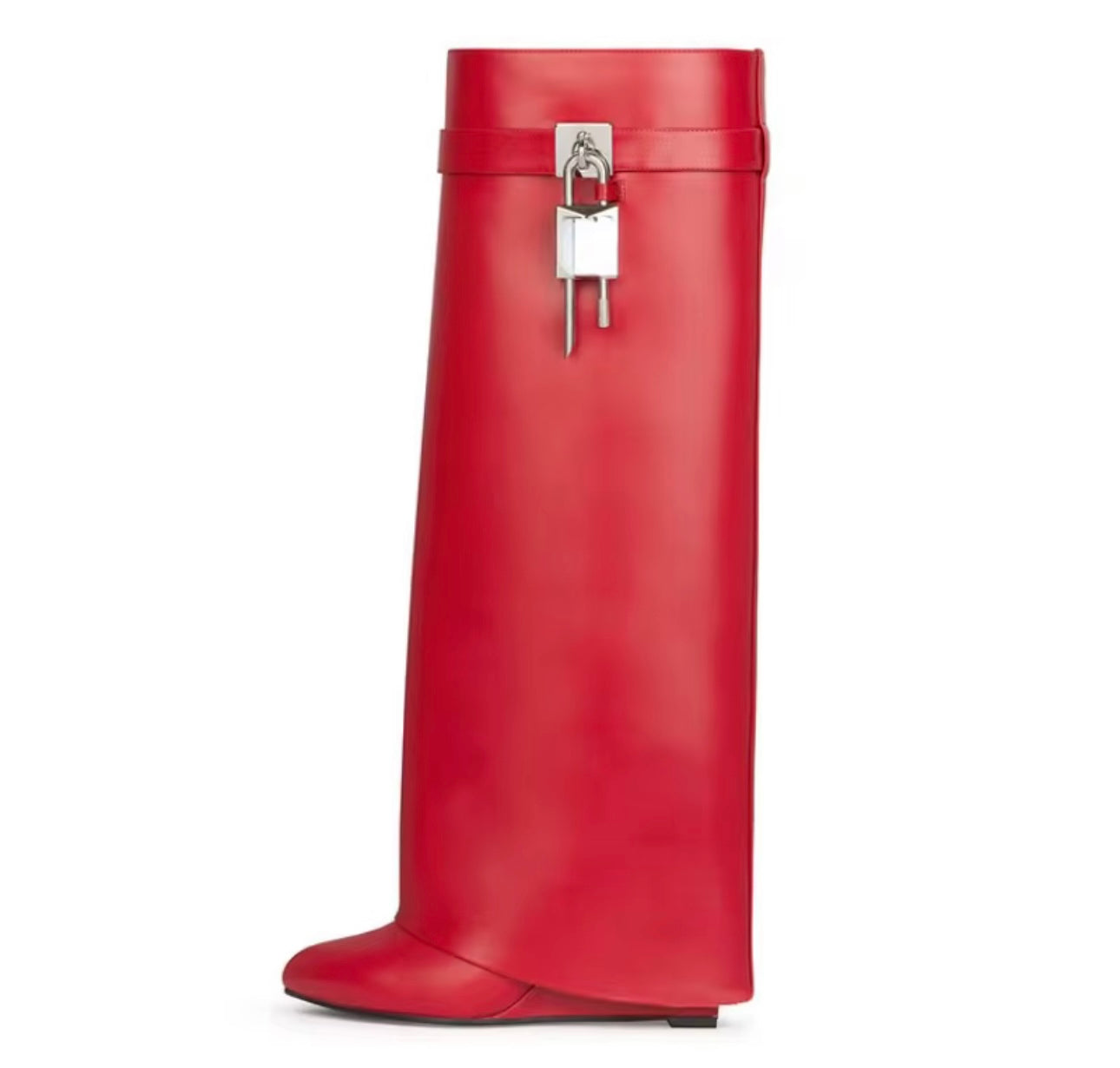 PU leather woman regular boots