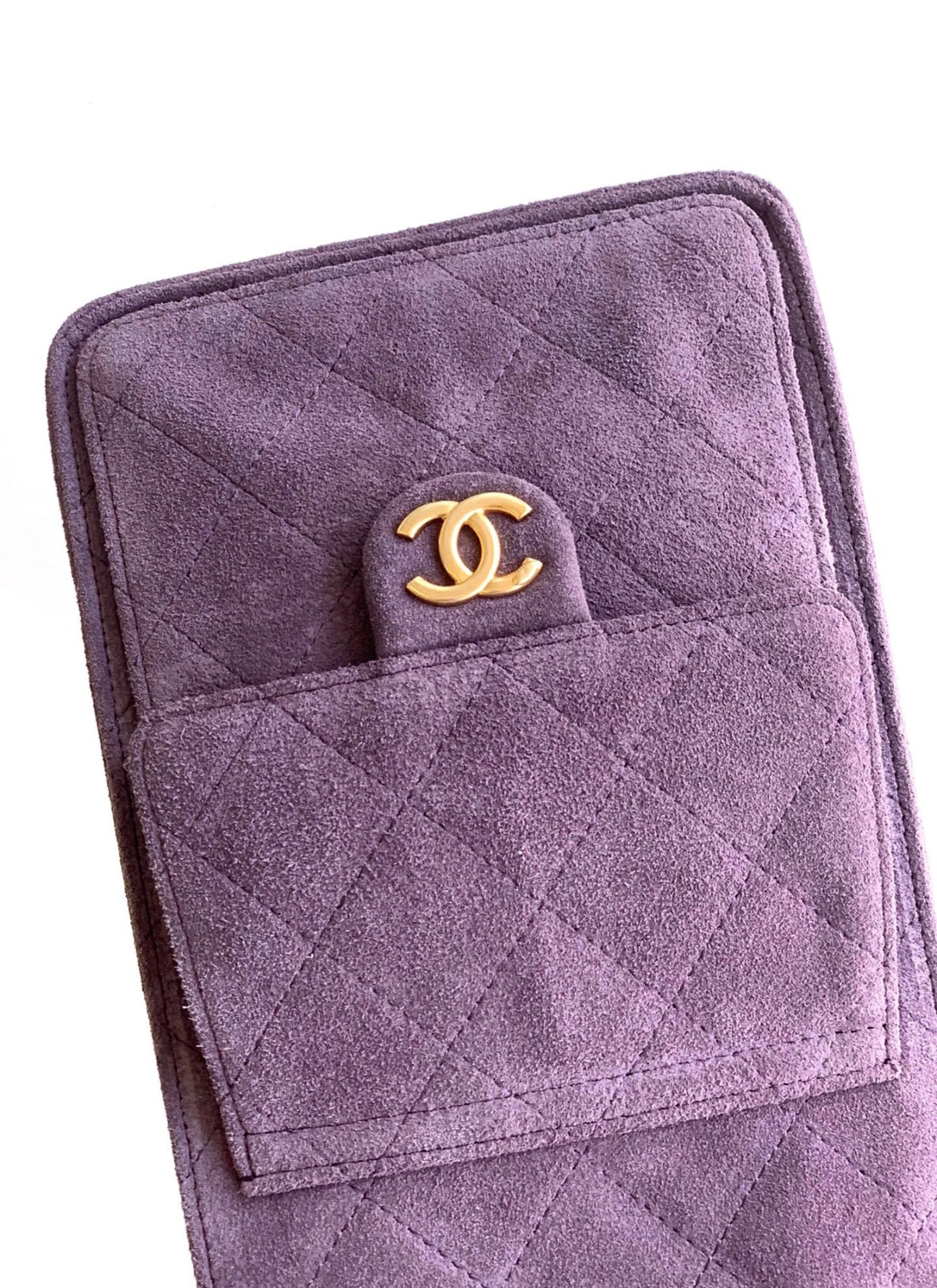 New woman Chanel suede Shoulder handbag