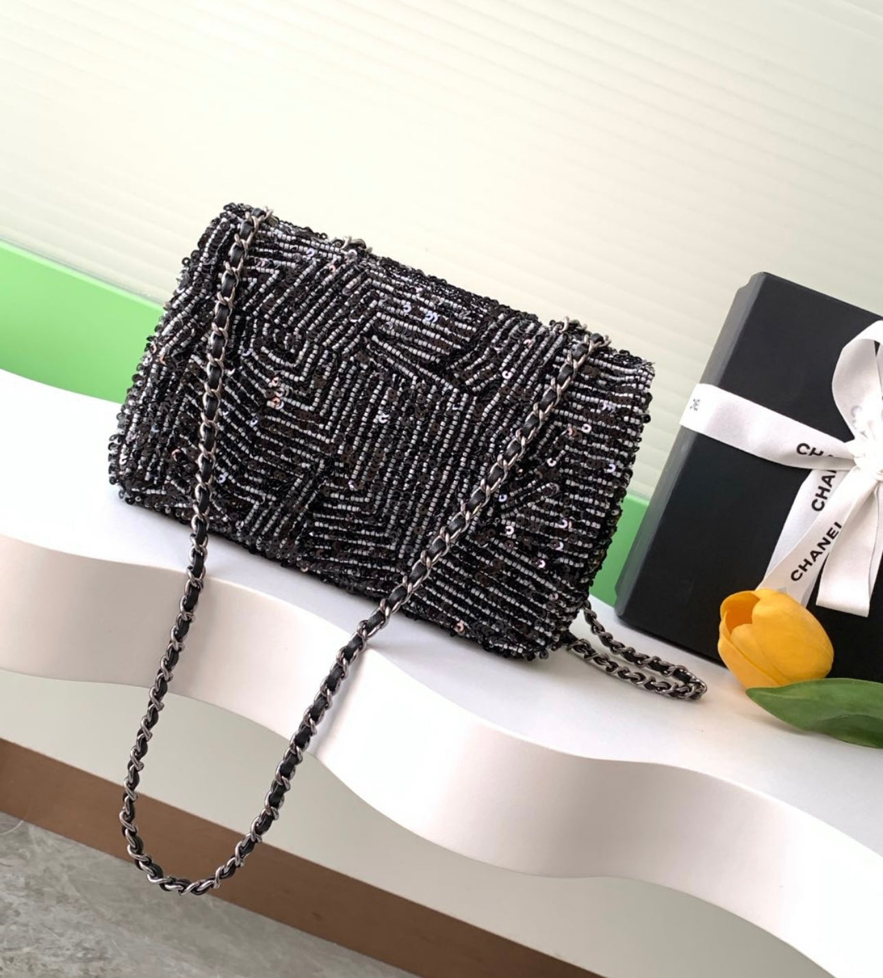 New Chanel woman shoulder handbag