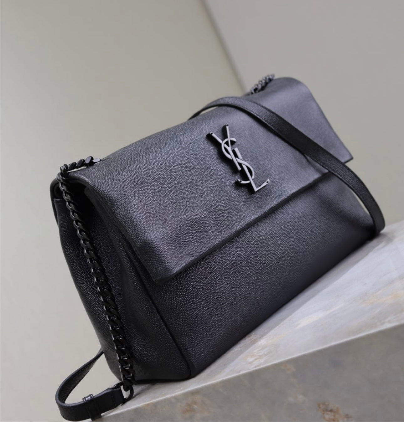 Black West Hollywood YSL shoulder bag