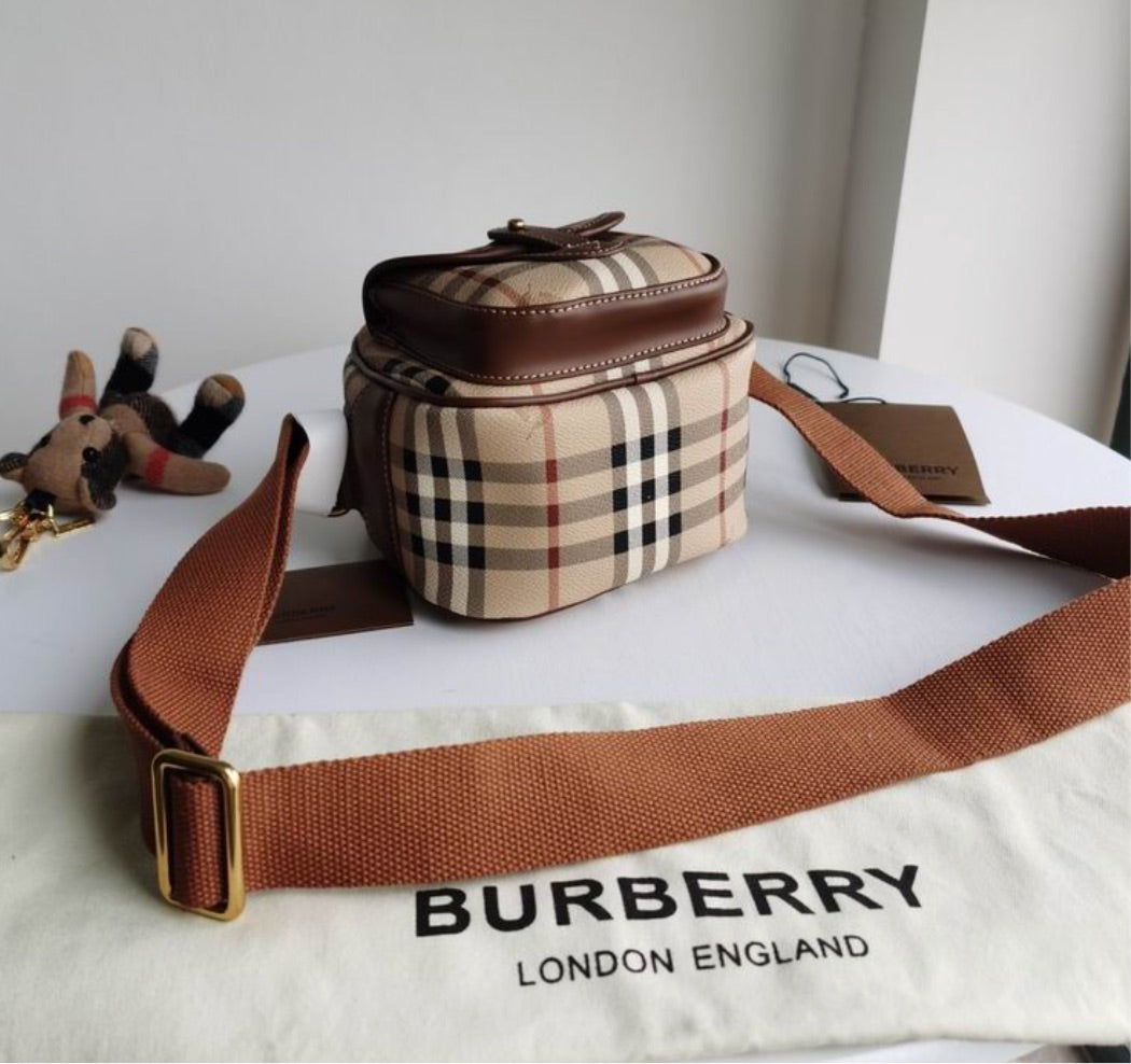 Burberry saddle bag