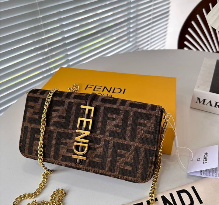 Fendi shoulder fun shoulder bag