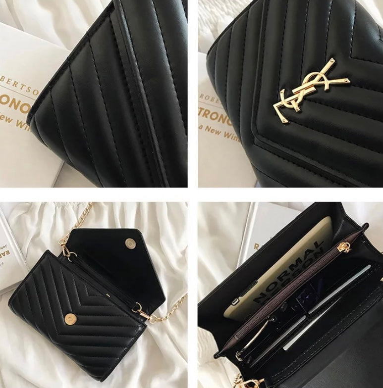 Luxury  smooth leather fashion ladies spring handbags