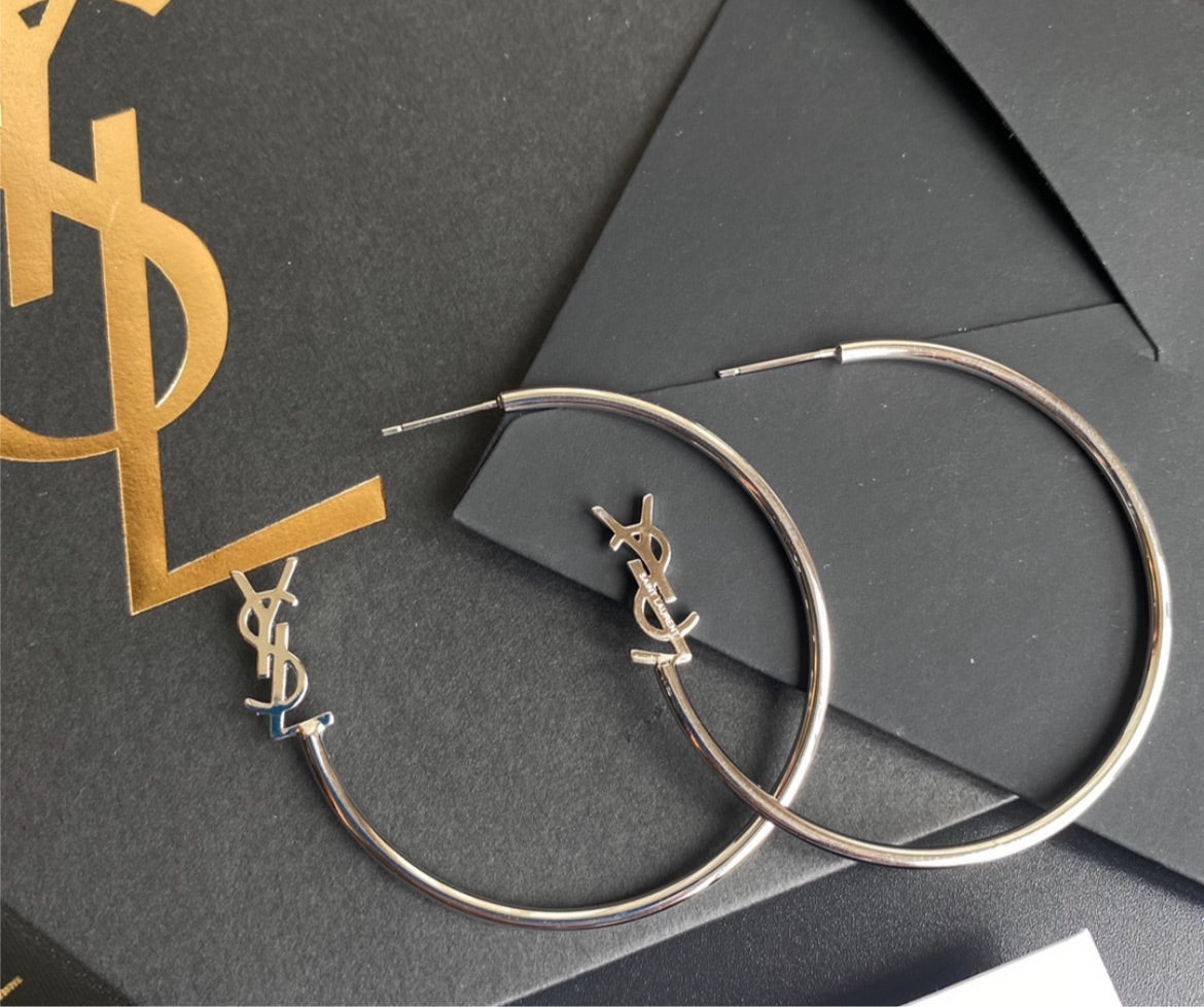 New YSL hoop earring
