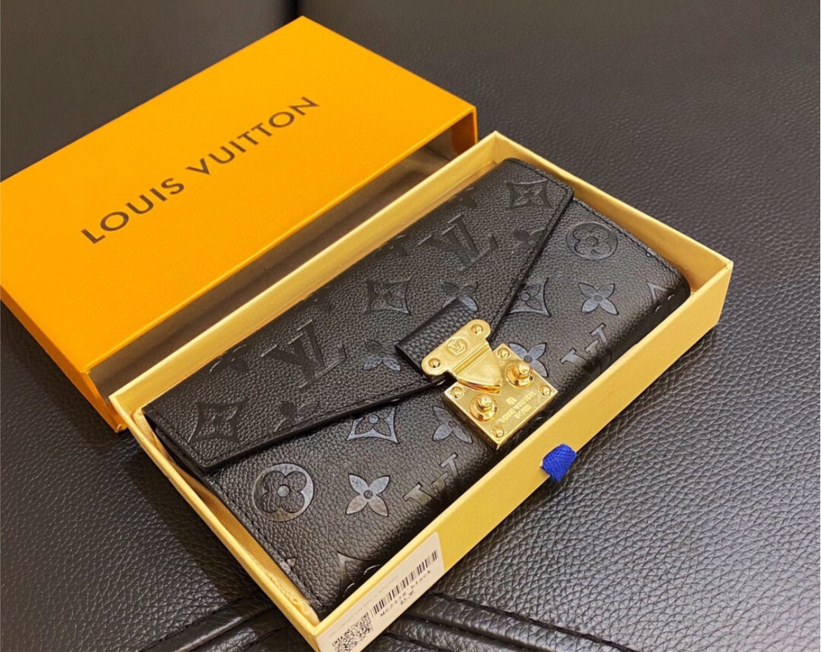 Black LV wallet