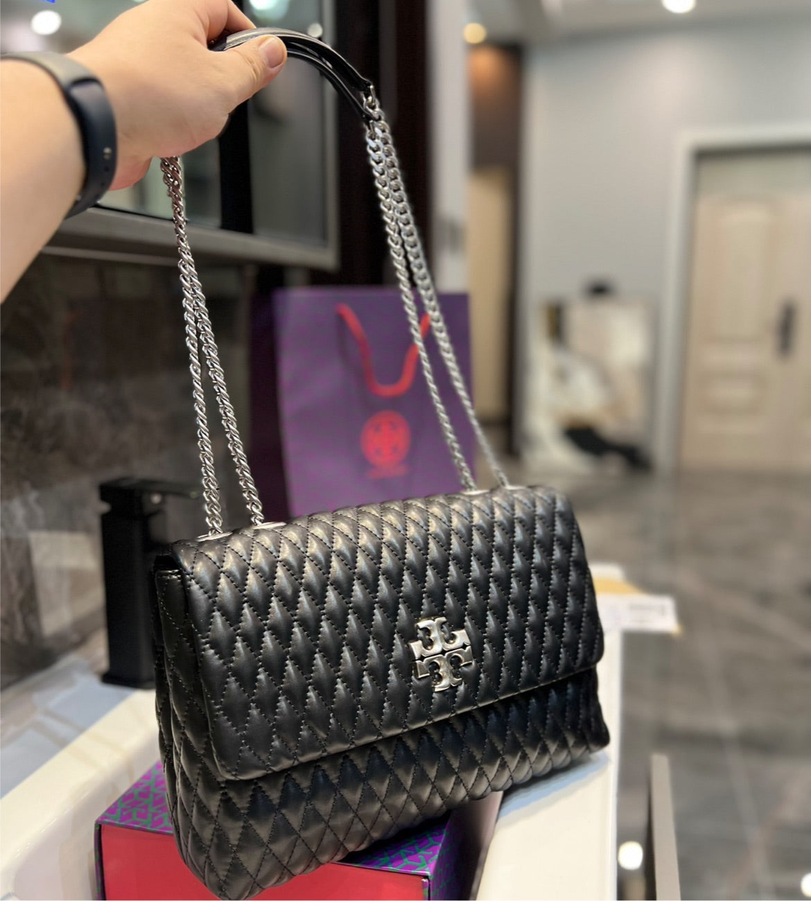 Tory Burch new woman shoulder handbag