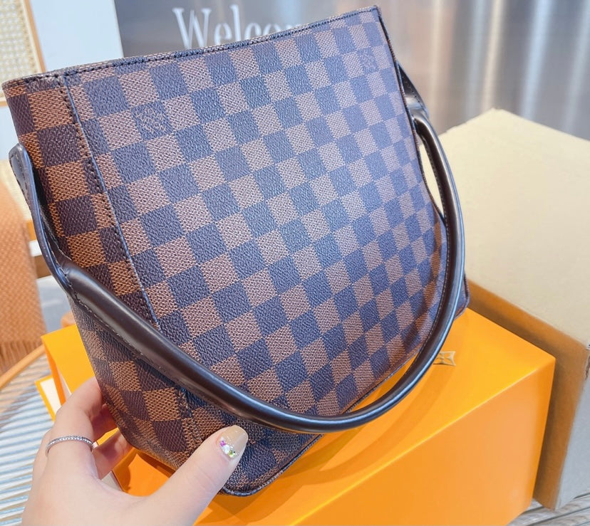 Leather LV woman  handbag