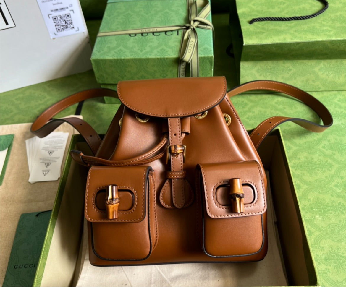 Gucci new Brown Backpack