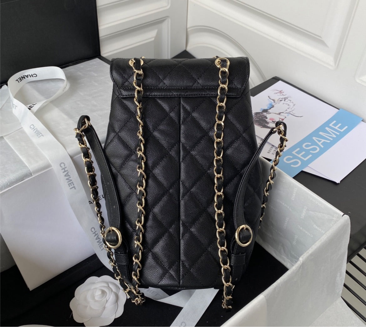 New woman Chanel shoulder backpack