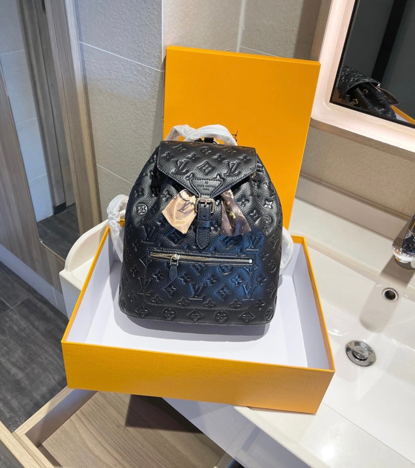 LV black Backpack
