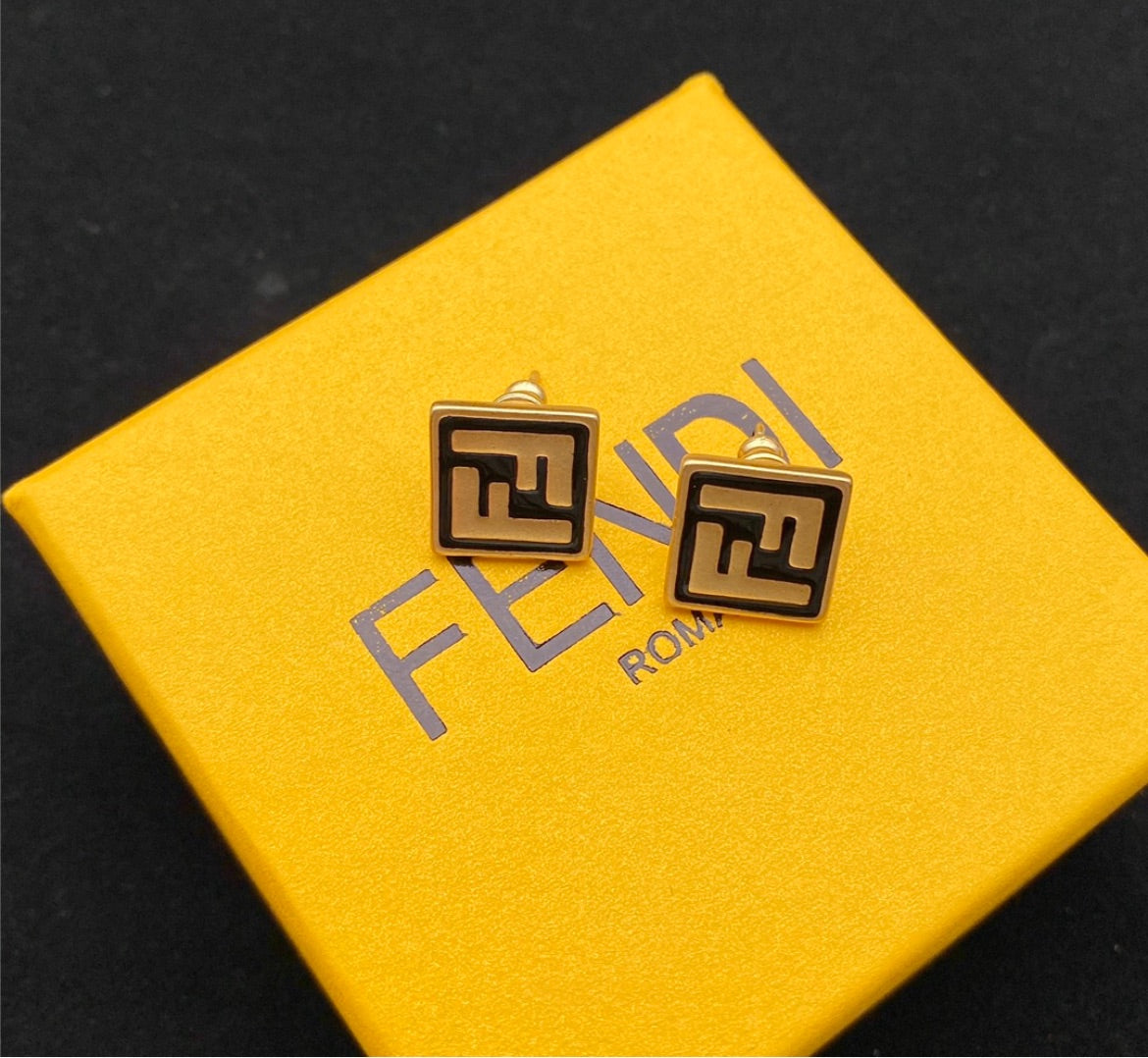 Fendi stud earring