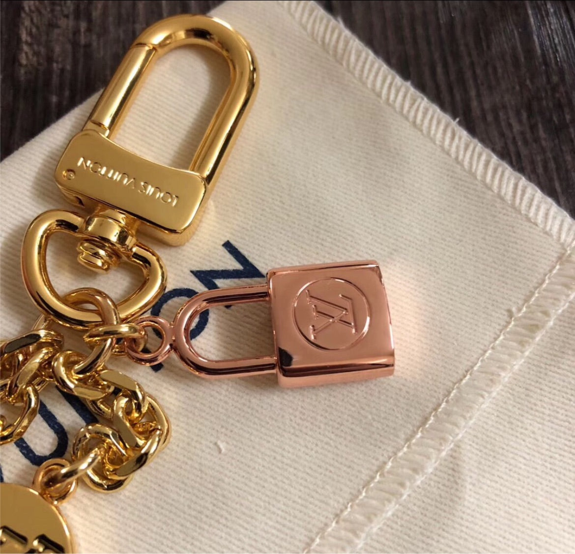 LV accessory for handbag