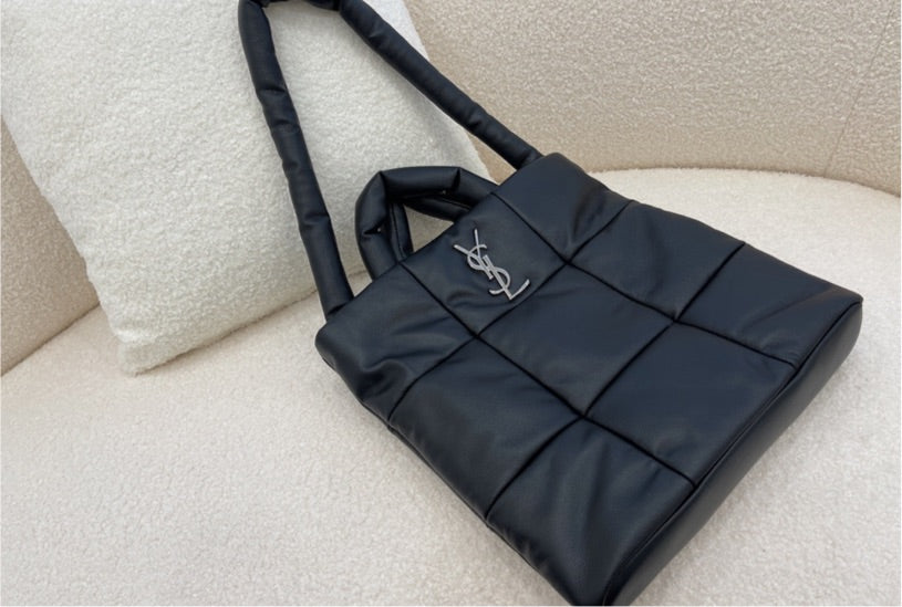 Black leather YSL Handbag