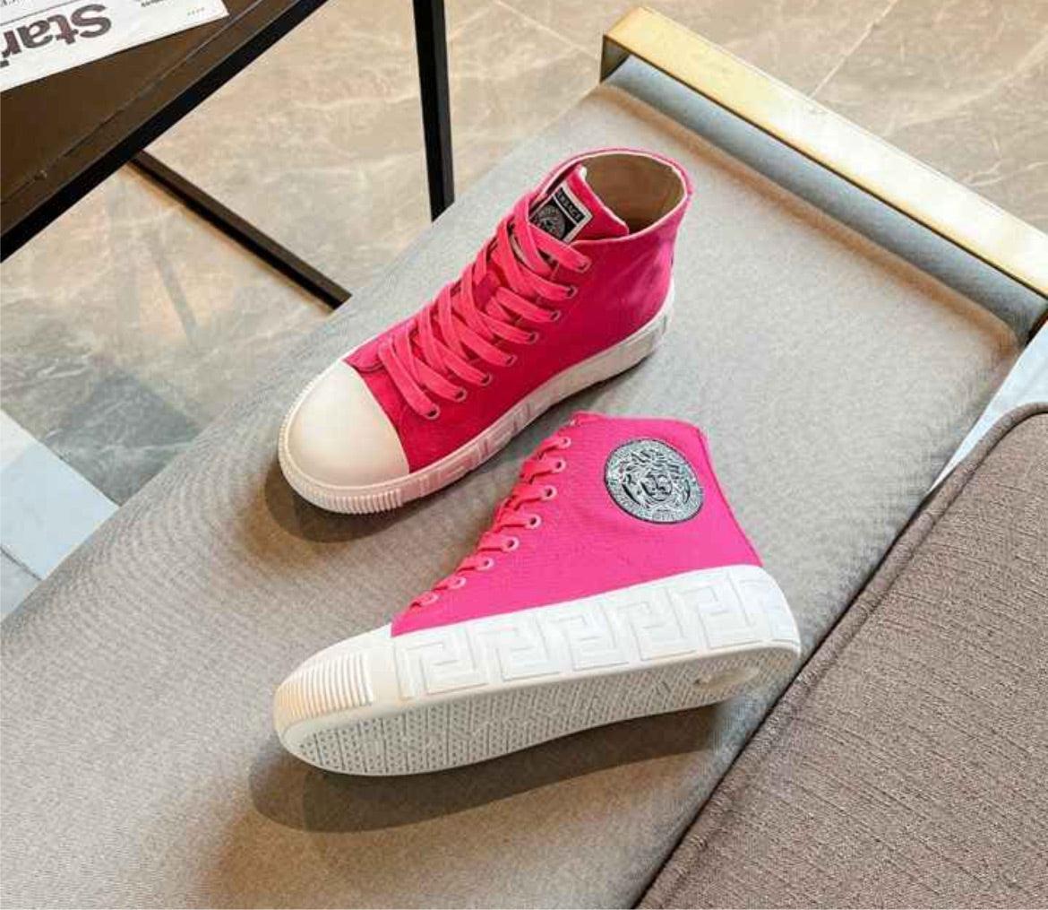 Versace Pink/white sneakers