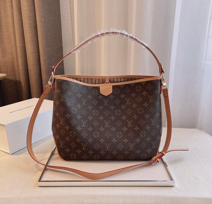 Leather LV shoulder Handbag