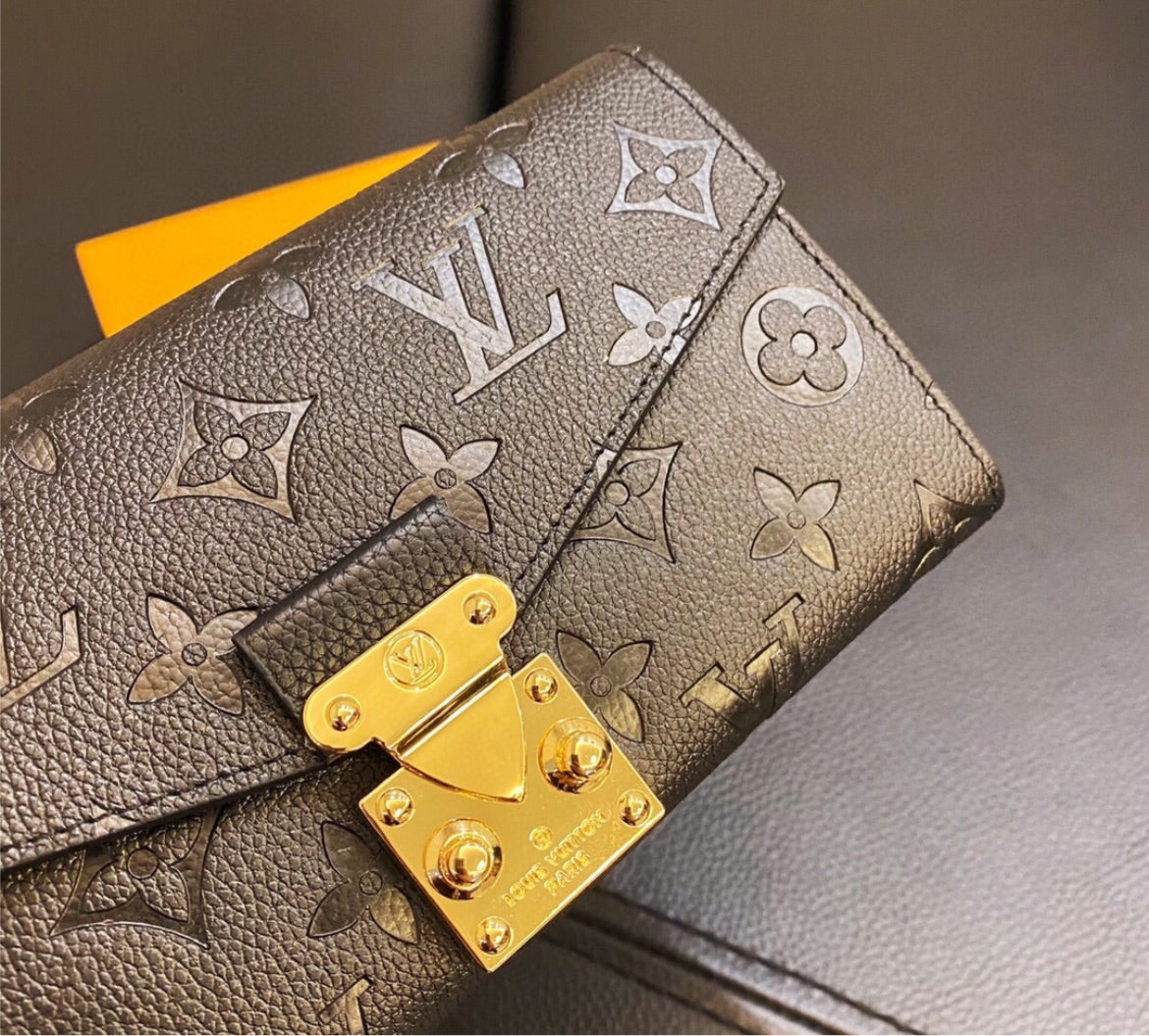 Black LV wallet