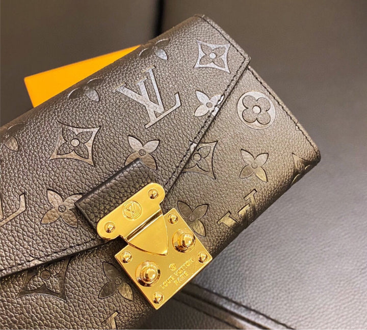 Black LV wallet