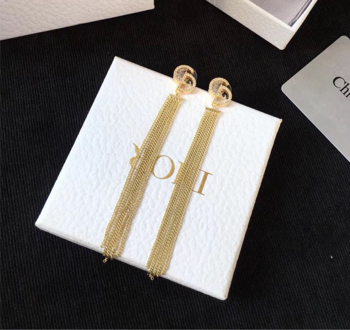 New Dior woman earring