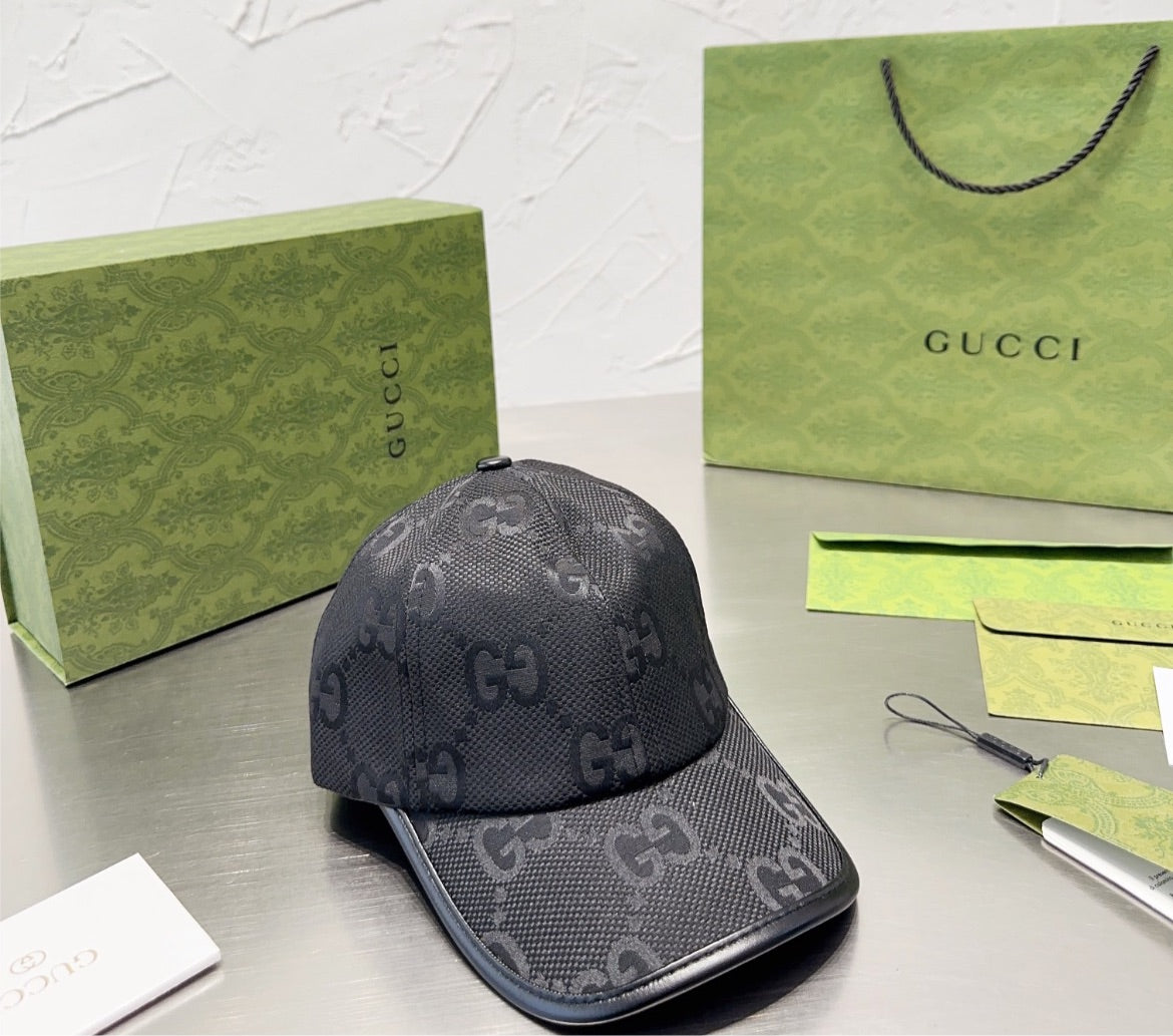 Black Gucci woman hat