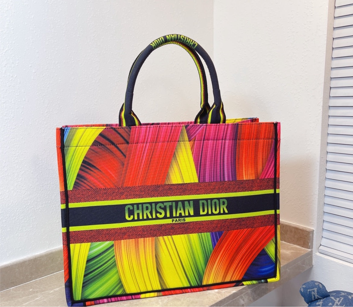 Colorful Dior Large Handbag